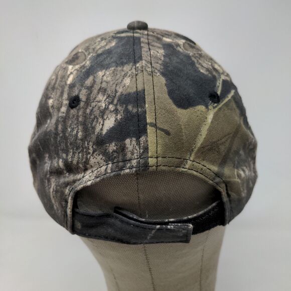 Unbranded Men's Basketball Camo Strapback Hat Green Adjustable Embroidered - Picture 7 of 10